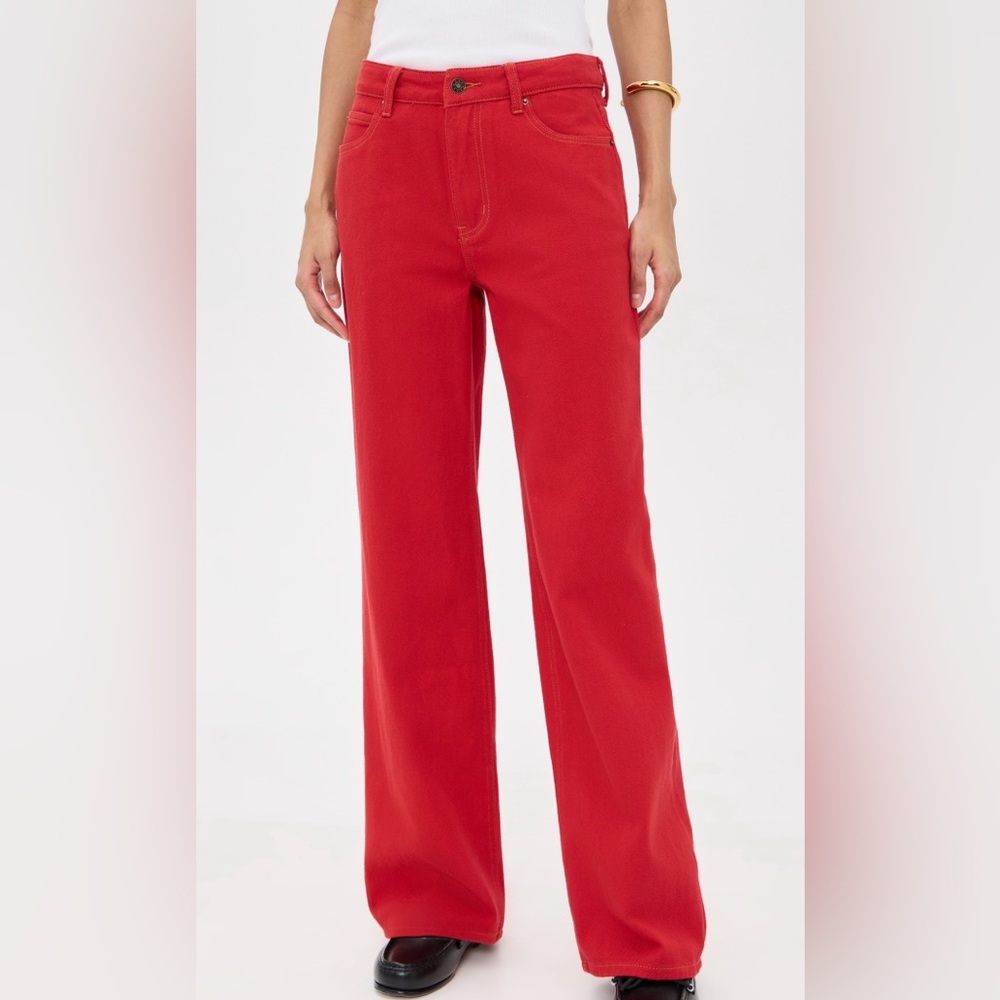 NWT, Red Lioness Wide-Leg Jeans